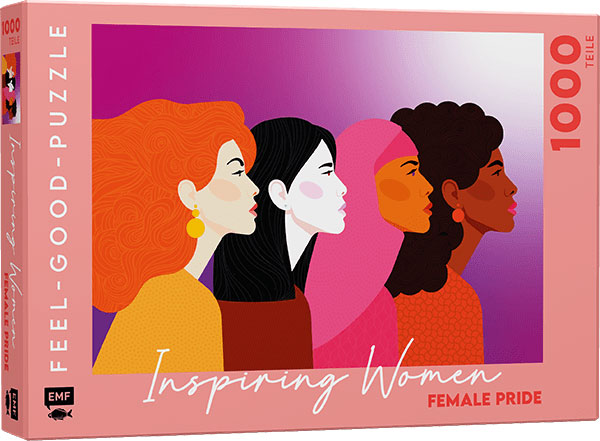 »FEEL-GOOD-PUZZLE 1000 TEILE -INSPIRING WOMEN: FEMALE PRIDE« — EMF