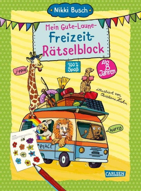 »Rätselspaß Grundschule: Mein Gute-Laune-Freizeit-Rätselblock« — CARLSEN