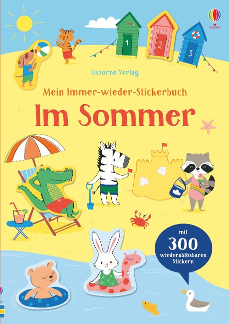 »Mein Immer-wieder-Stickerbuch: Im Sommer« — USBORNE