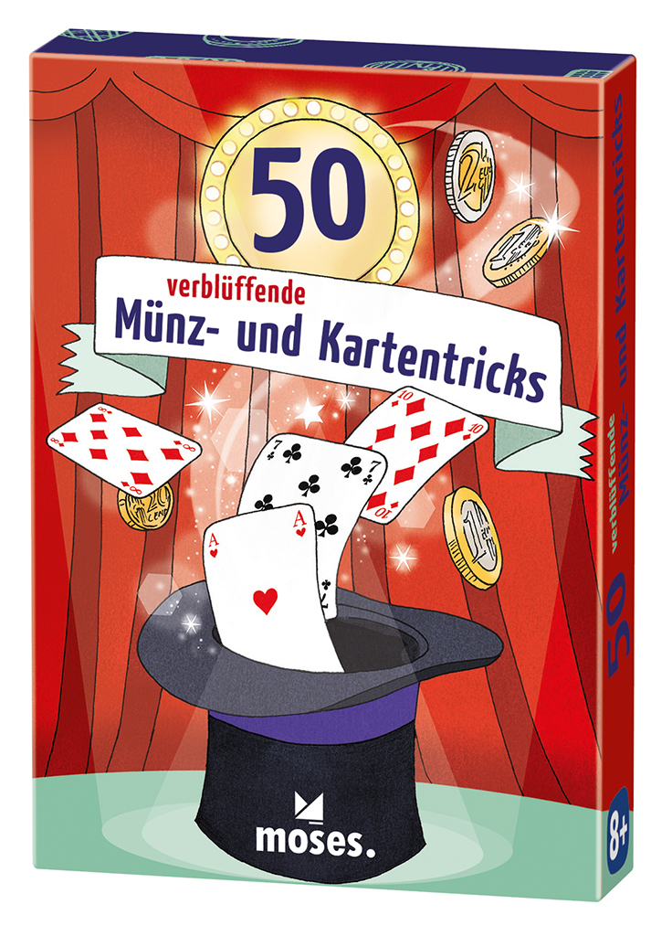 »50 verblüffende Münz- und Kartentricks«  — MOSES