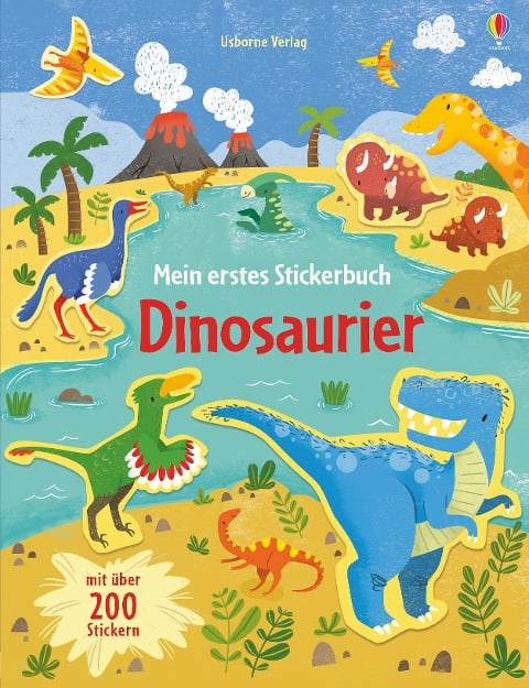 »Mein erstes Stickerbuch: Dinosaurier« — USBORNE