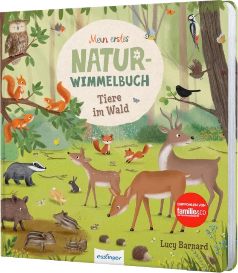 »Mein erstes Natur-Wimmelbuch: Tiere im Wald« — ESSLINGER