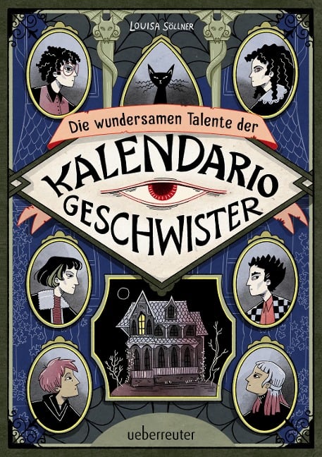 »Die wundersamen Talente der Kalendario-Geschwister: Skurril, komisch, magisch – eine Detektivgeschichte der besonderen Art!« — UEBERREUTER