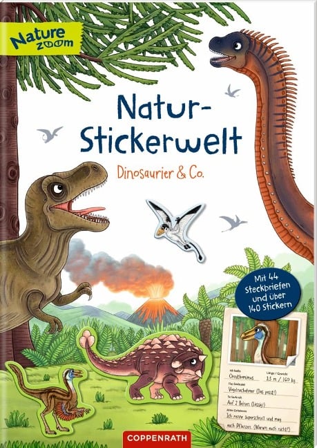»Natur-Stickerwelt - Dinosaurier & Co.« — COPPENRATH