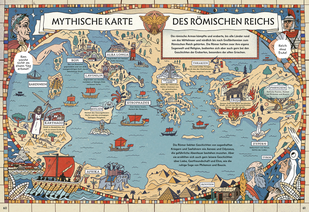 »Mythen, Götter und Gladiatoren im Alten Rom« — KNESEBECK