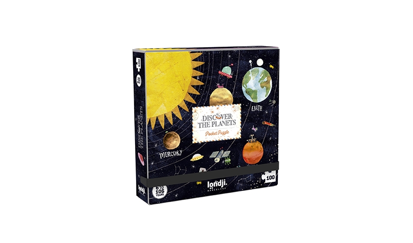 »DISCOVER THE PLANETS POCKET PUZZLE«  — LONDJI