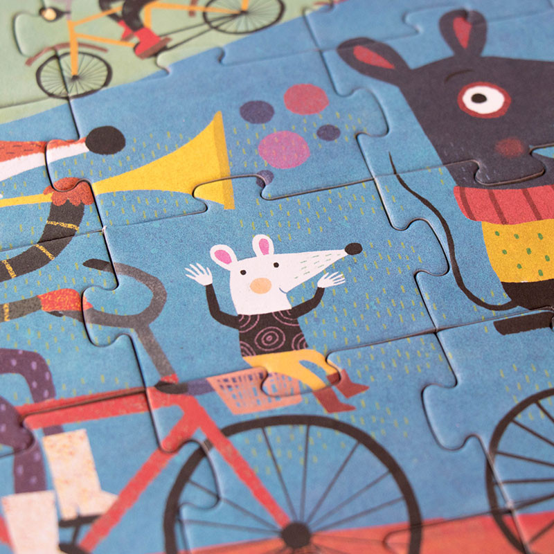 »Bicicletta pocket puzzle« — LONDJI