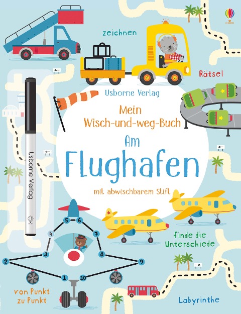 »Mein Wisch-und-weg-Buch: Am Flughafen« — USBORNE