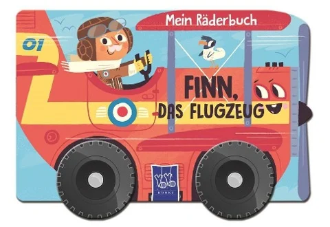»Mein Räderbuch Finn Flugzeug«  — YO YO BOOKS