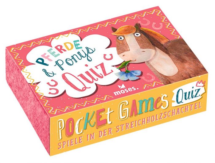 »Pocket Games Quiz Pferde und Pony«  — MOSES