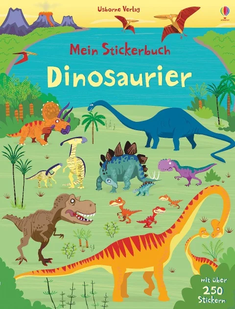 »Mein Stickerbuch: Dinosaurier« — USBORNE