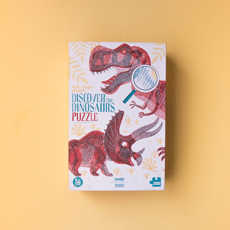»Discover the dinosaurs puzzle« — LONDJI