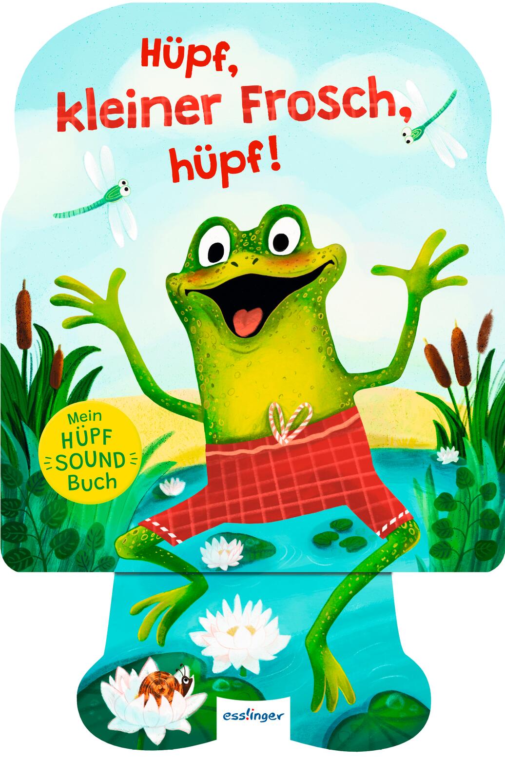 »Mein Hüpf-Sound-Buch: Hüpf, kleiner Frosch, hüpf!« — ESSLINGER