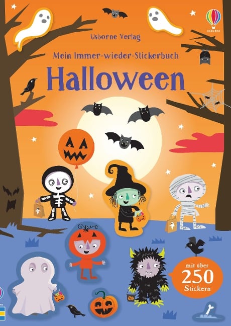 »Mein Immer-wieder-Stickerbuch: Halloween« — USBORNE