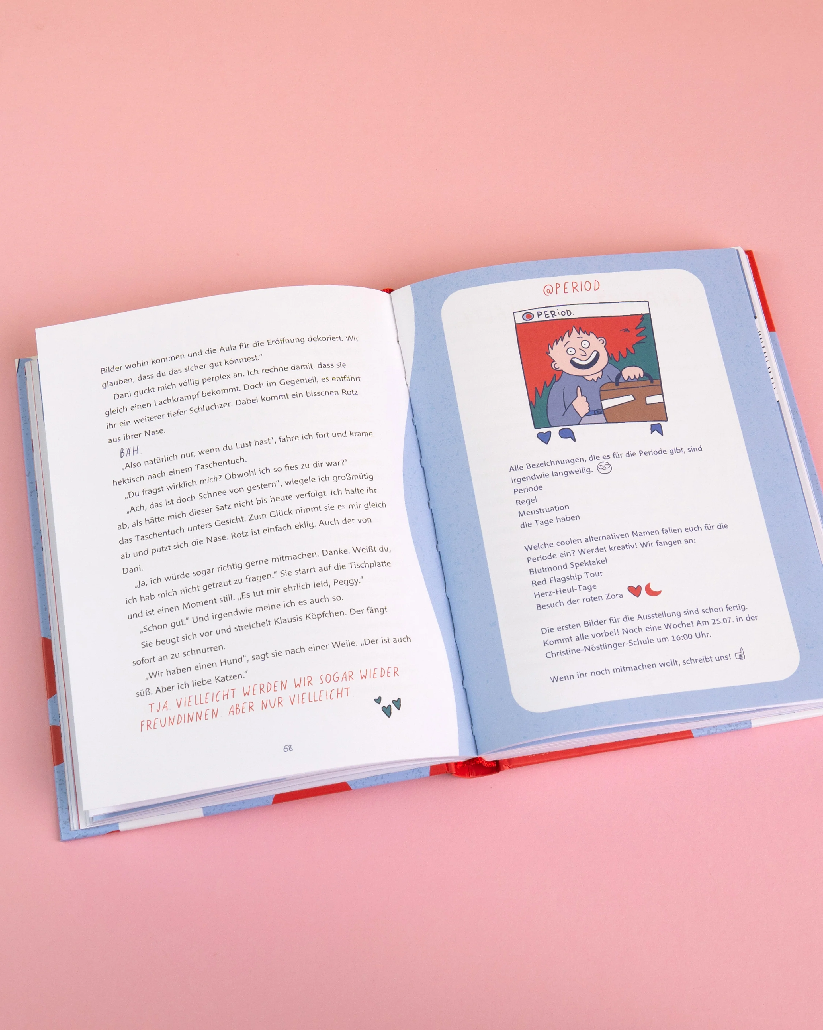 »Peggys Perioden-Projekt - Paint it red!« — SÜDPOL