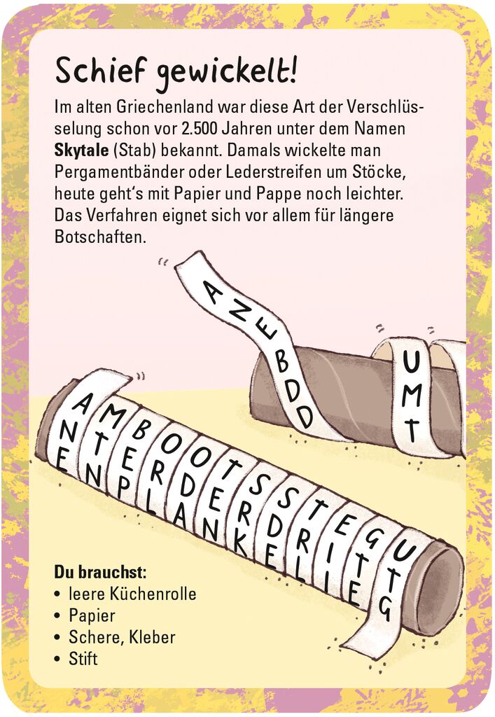 »50 Codes und Geheimschriften«  — MOSES