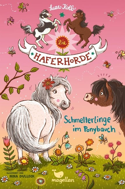 »DIE HAFERHORDE - SCHMETTERLINGE IM PONYBAUCH (Band 4)« — MAGELLAN