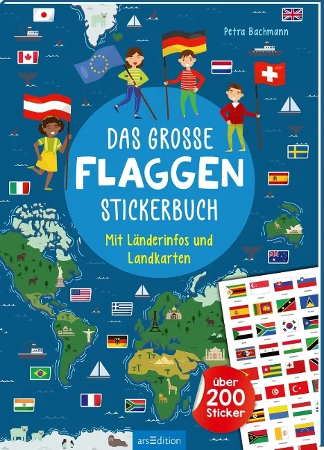 »Das große Flaggen-Stickerbuch« —ARS EDITION