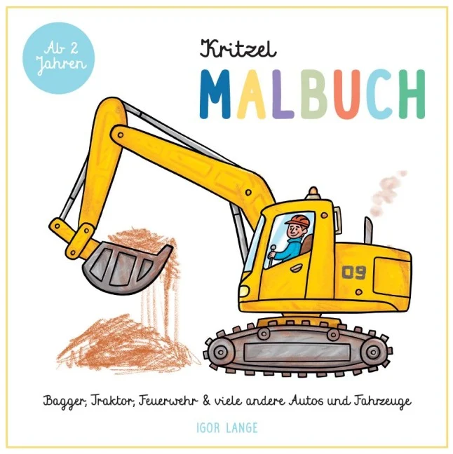 »Kritzel Malbuch« — ADRIAN WIMMELBUCHVERLAG