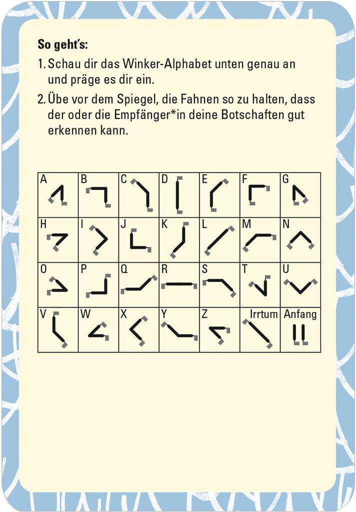 »50 Codes und Geheimschriften«  — MOSES