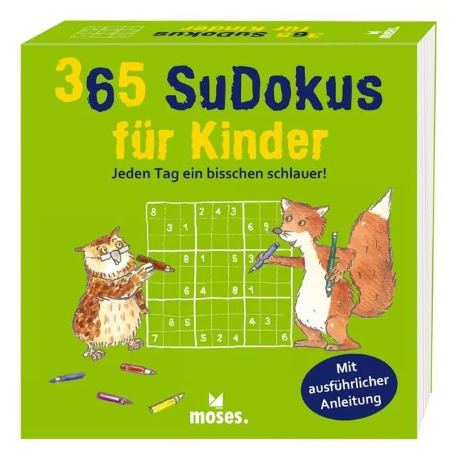 »365 Sudokus für Kinder« — MOSES