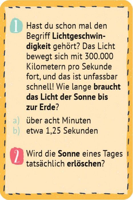 »Pocket Games Quiz Sonne, Mond und Sterne«  — MOSES