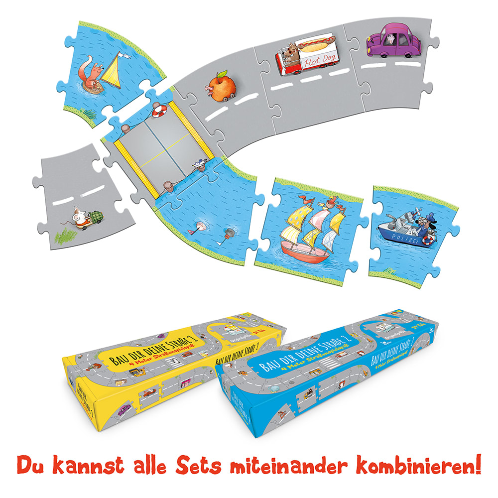 »Bau dir deinen Fluss - 4 Meter Flussspielspaß« — MAGELLAN