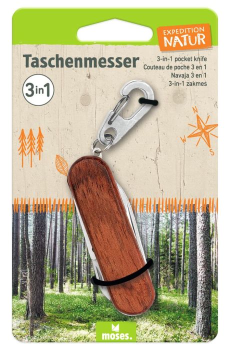 »Expedition Natur Taschenmesser 3 in 1« — MOSES