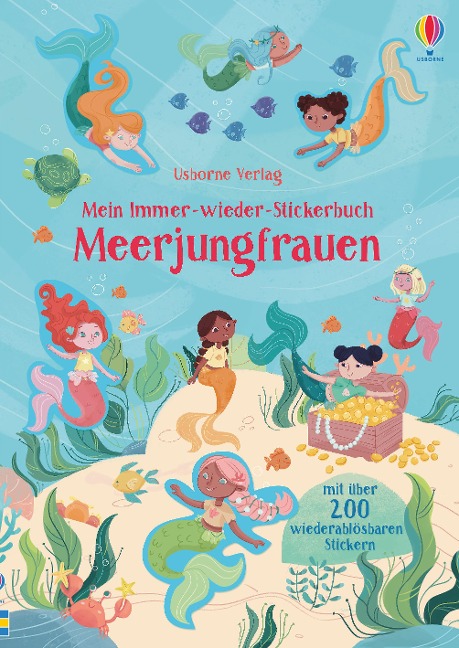 »Mein Immer-wieder-Stickerbuch: Meerjungfrauen« — USBORNE