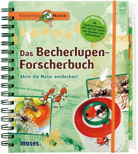 »Expedition Natur. Das Becherlupen-Forscherbuch« — MOSES