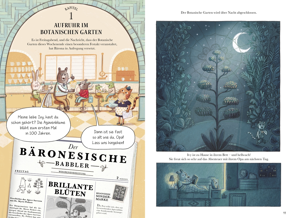 »Ivy und Bärlock Holmes. Fall 1: Die rätselhafte Blume« — OETINGER