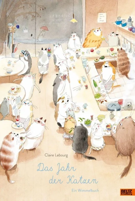 »Das Jahr der Katzen. Ein Wimmelbuch« — BELTZ