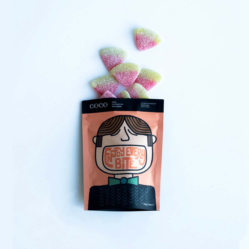 »GOURMET SWEETS SOUR WATERMELON JELLY« — COCO