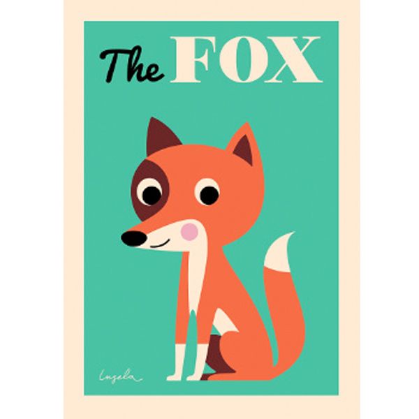 »THE FOX« — 50×70cm — OMM Design