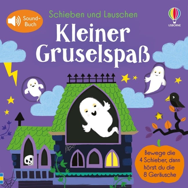 »Schieben und Lauschen: Kleiner Gruselspaß« — USBORNE