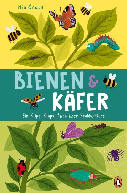 »Bienen & Käfer - Ein Klipp-Klapp-Buch über Krabbeltiere« — Penguin Junior