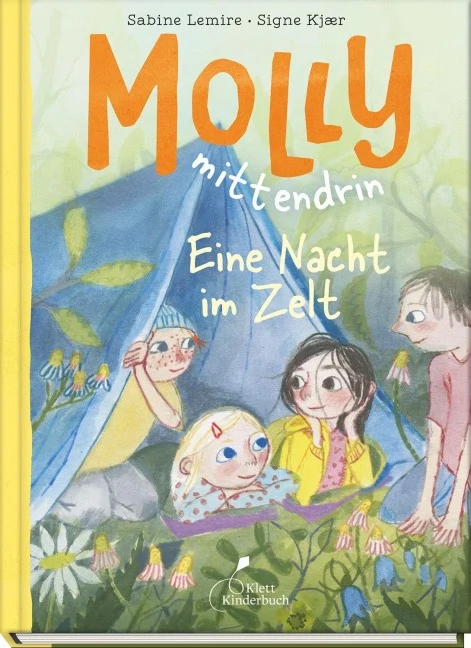»Molly mittendrin - Eine Nacht im Zelt (Band 3)« — KLETT KINDERBUCH